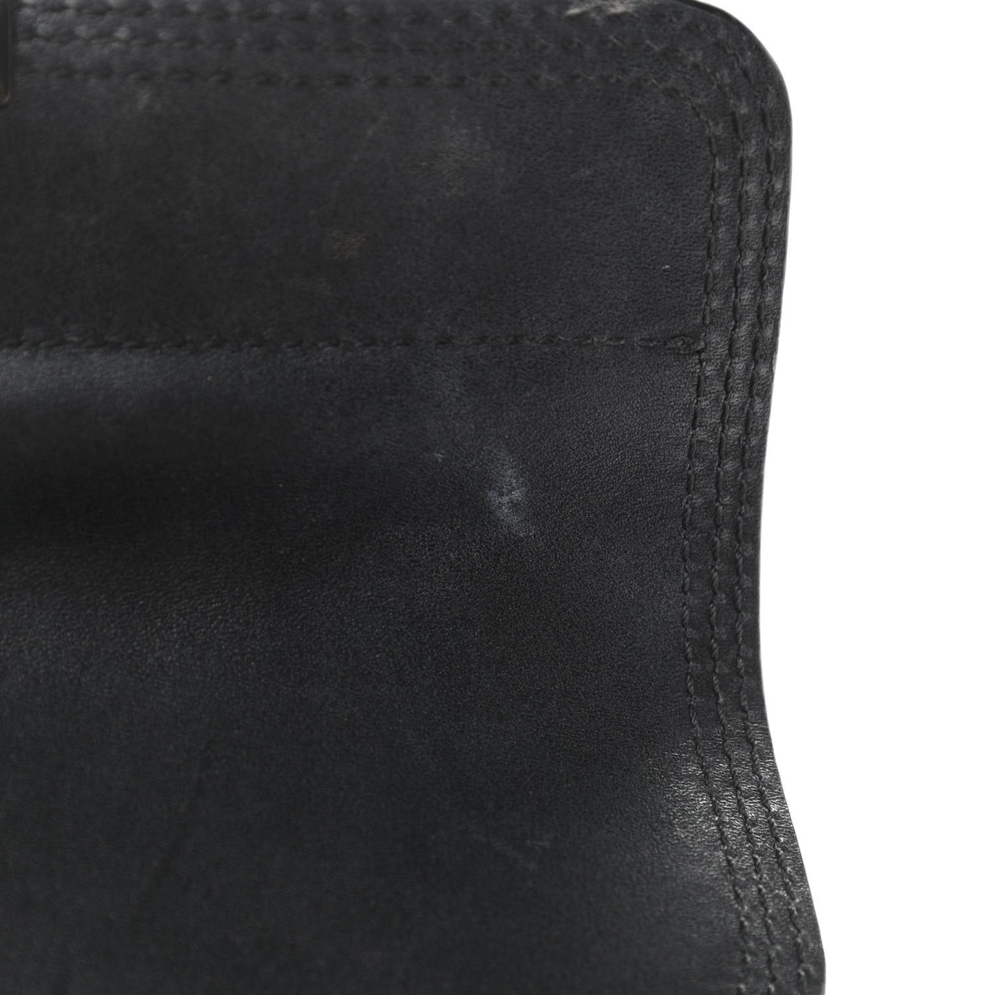 Oil Slick Patent Mini Pashli Satchel Black