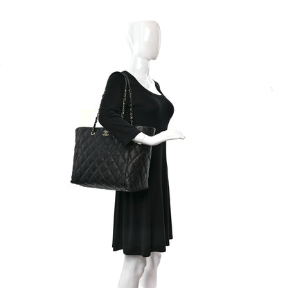 Chanel Caviar Quilted Large Shopping Tote Black 2 of 11