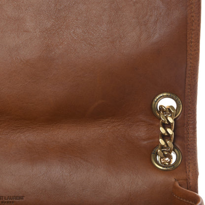 Saint Laurent Calfskin Monogram Medium Niki Chain Satchel Cognac 13 of 15