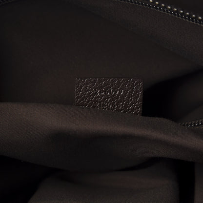 Gucci GG Monogram Medium Web Handle Vertical Tote Brown 6 of 9