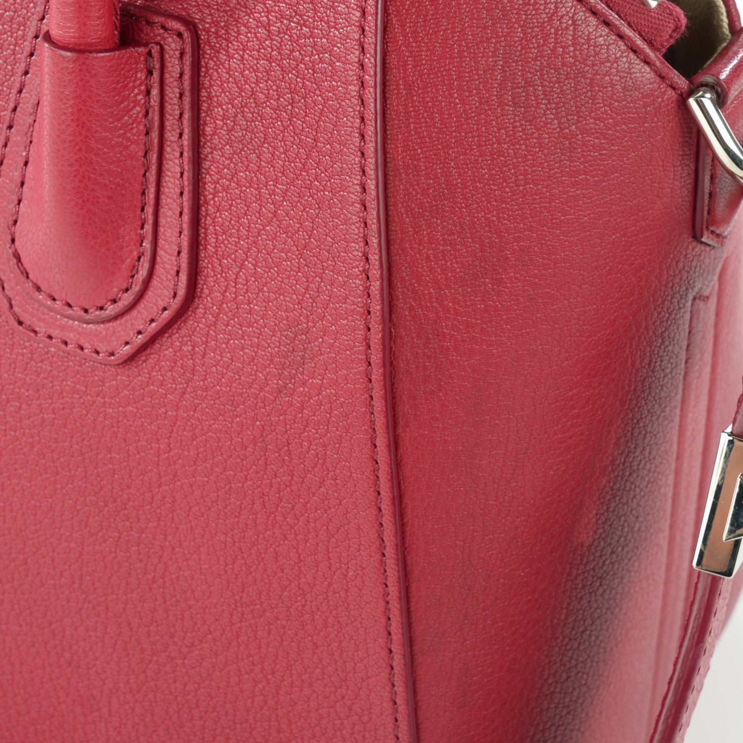 Givenchy Sugar Goatskin Small Antigona Raspberry 12 of 12
