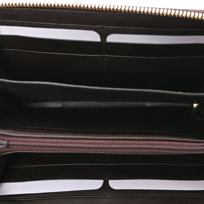 Gucci Guccissima GG Pierce Zip Around Wallet Dark Brown 5 of 13