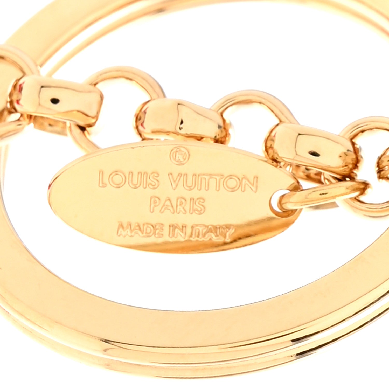 Louis Vuitton Resin Wood Vivienne Bag Charm Red 3 of 5