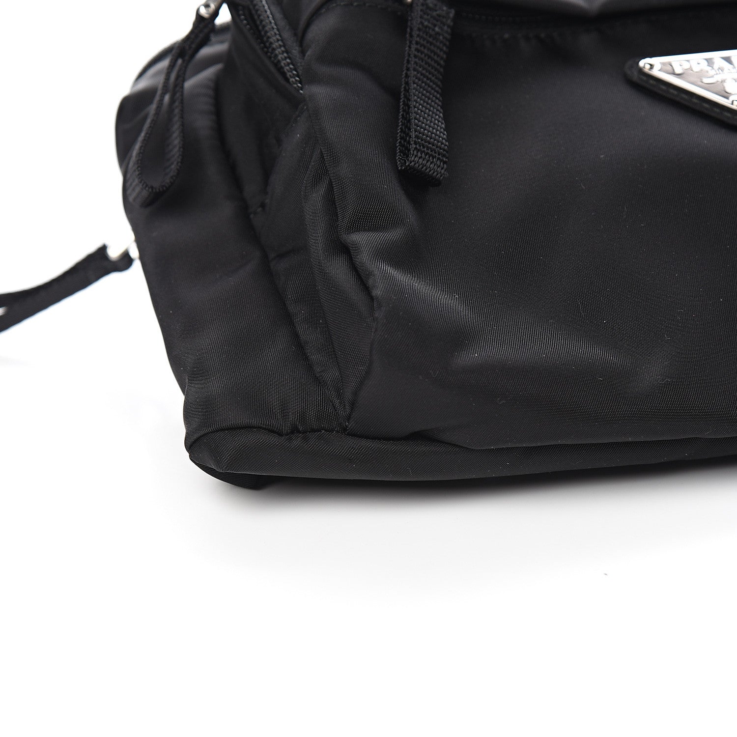 Prada Tessuto Nylon Belt Bag Black 7 of 9
