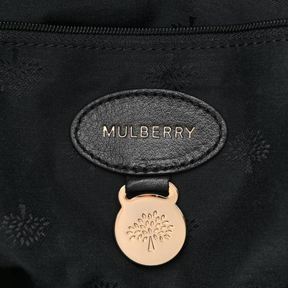 Mulberry Small Classic Grain Calfskin Medium Lily Black 6 of 10