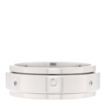 Piaget 18K White Gold 7 Diamond Possession Ring 56 7.5 3 of 4