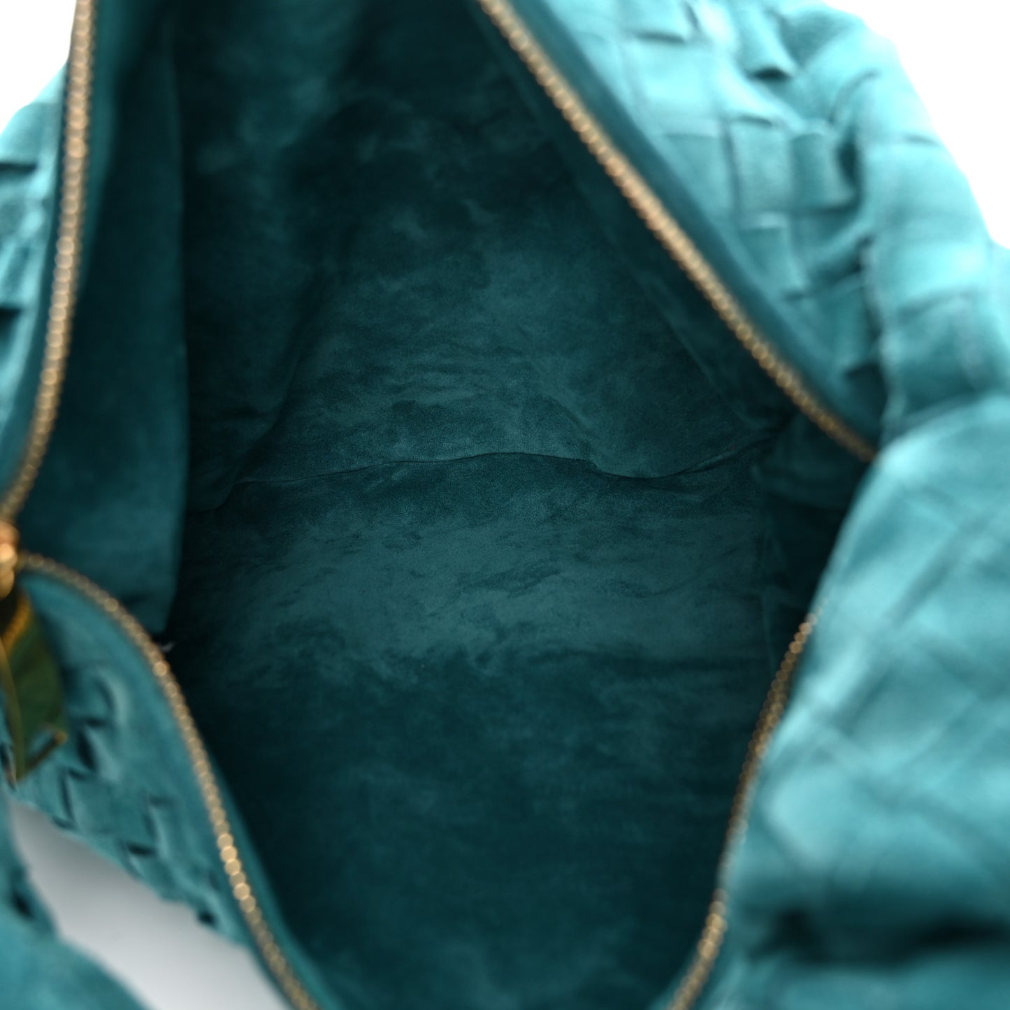 Suede Intrecciato Teen Jodie Hobo Petroleum Blue