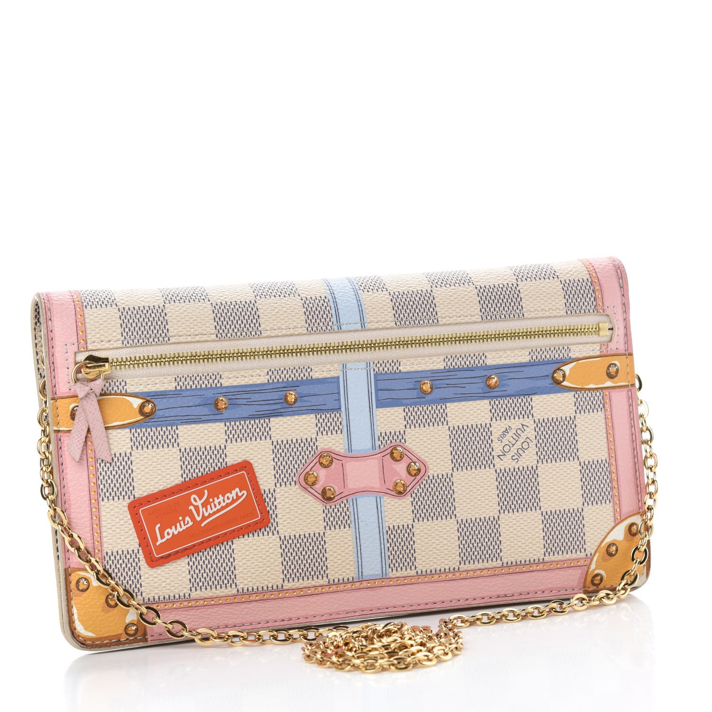 Damier Azur Summer Trunks Pochette Weekend