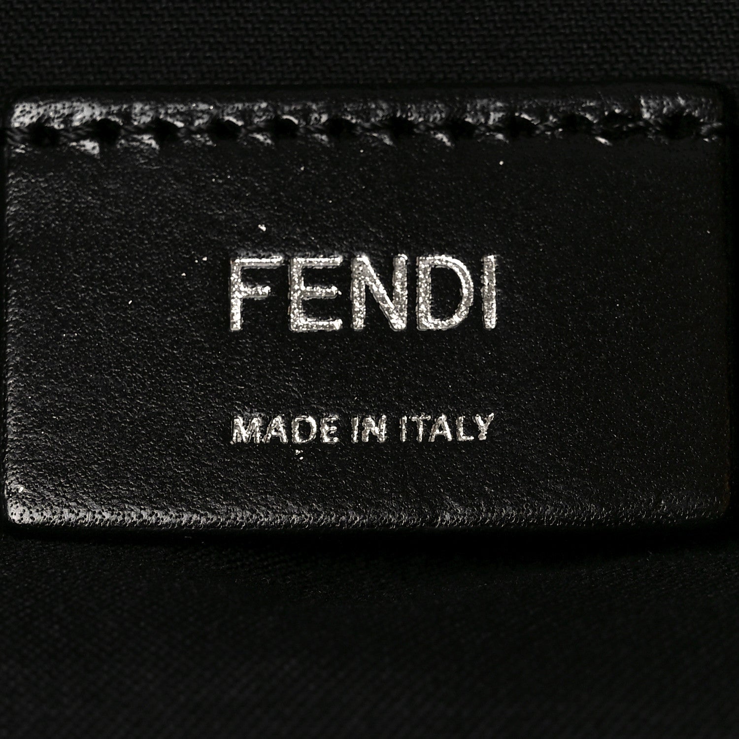 Fendi Mesh  FF 1974 Medium Weekender Black 5 of 9
