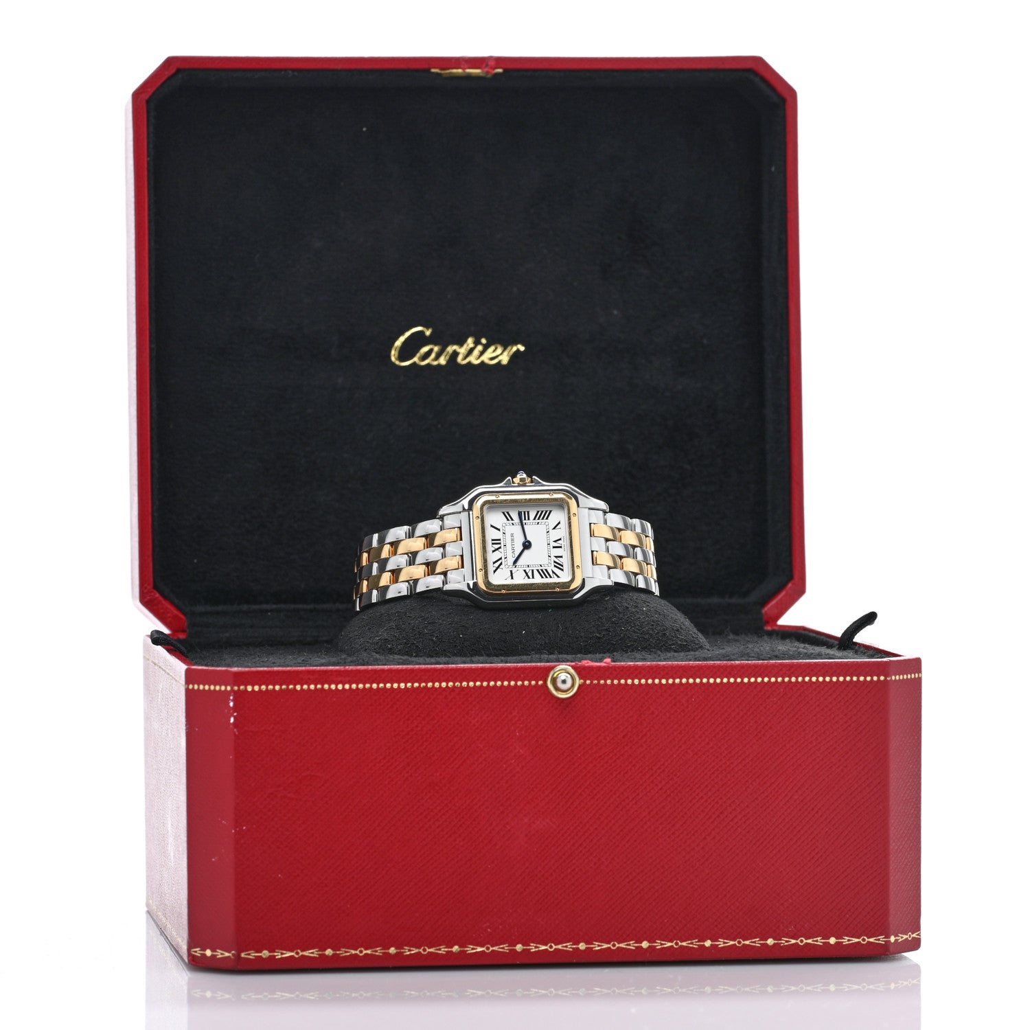 Cartier Stainless Steel 18K Yellow Gold 27mm Panthere Quartz Watch 5 of 5