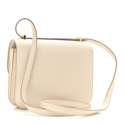 Hermes Epsom Constance 18 Craie 3 of 10
