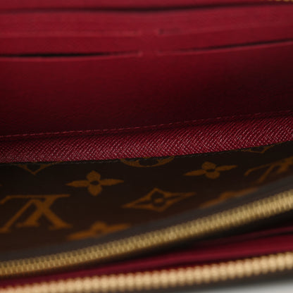 Louis Vuitton Monogram Clemence Wallet Fuchsia 5 of 11