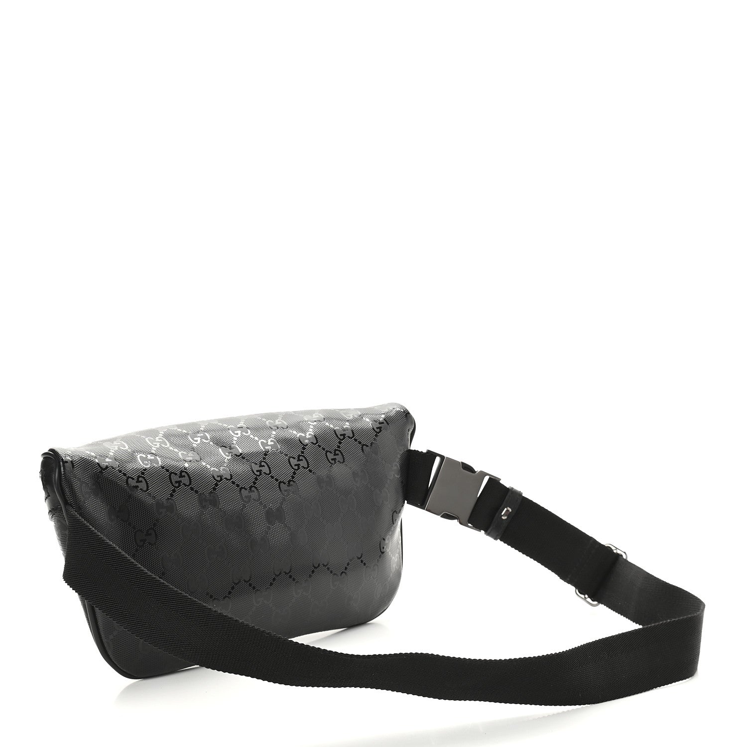 Gucci Imprime Monogram Belt Bag Black 2 of 8