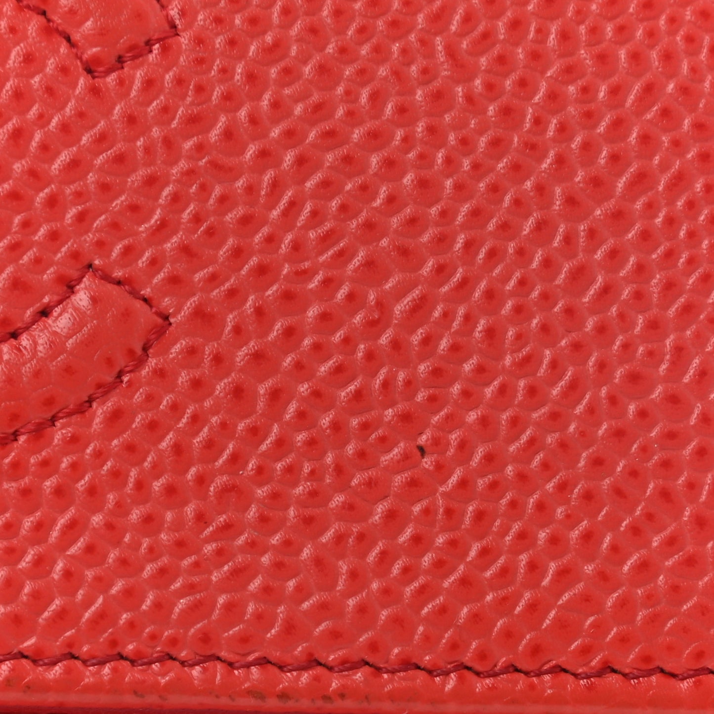 Caviar Timeless CC Large Flap Wallet Light Red