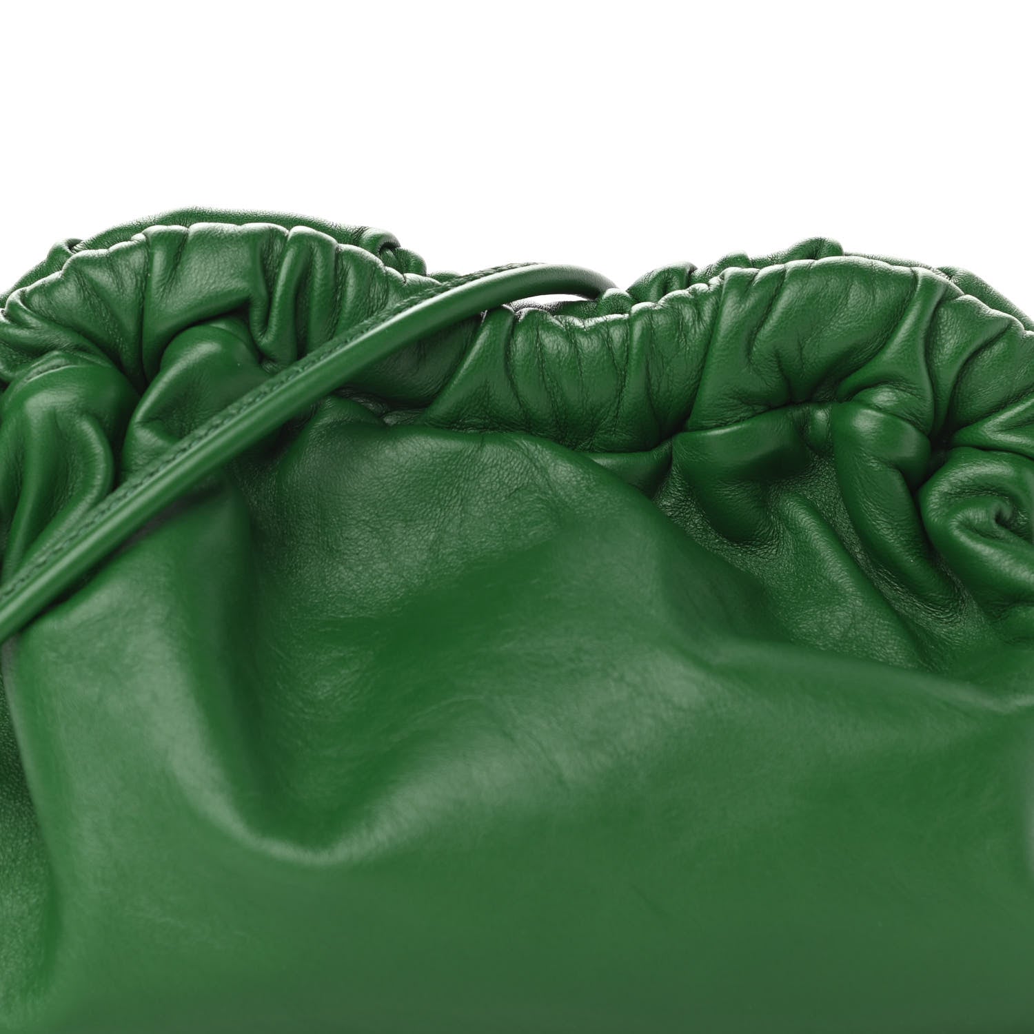 Mansur Gavriel Lambskin Mini Cloud Clutch Green 7 of 9