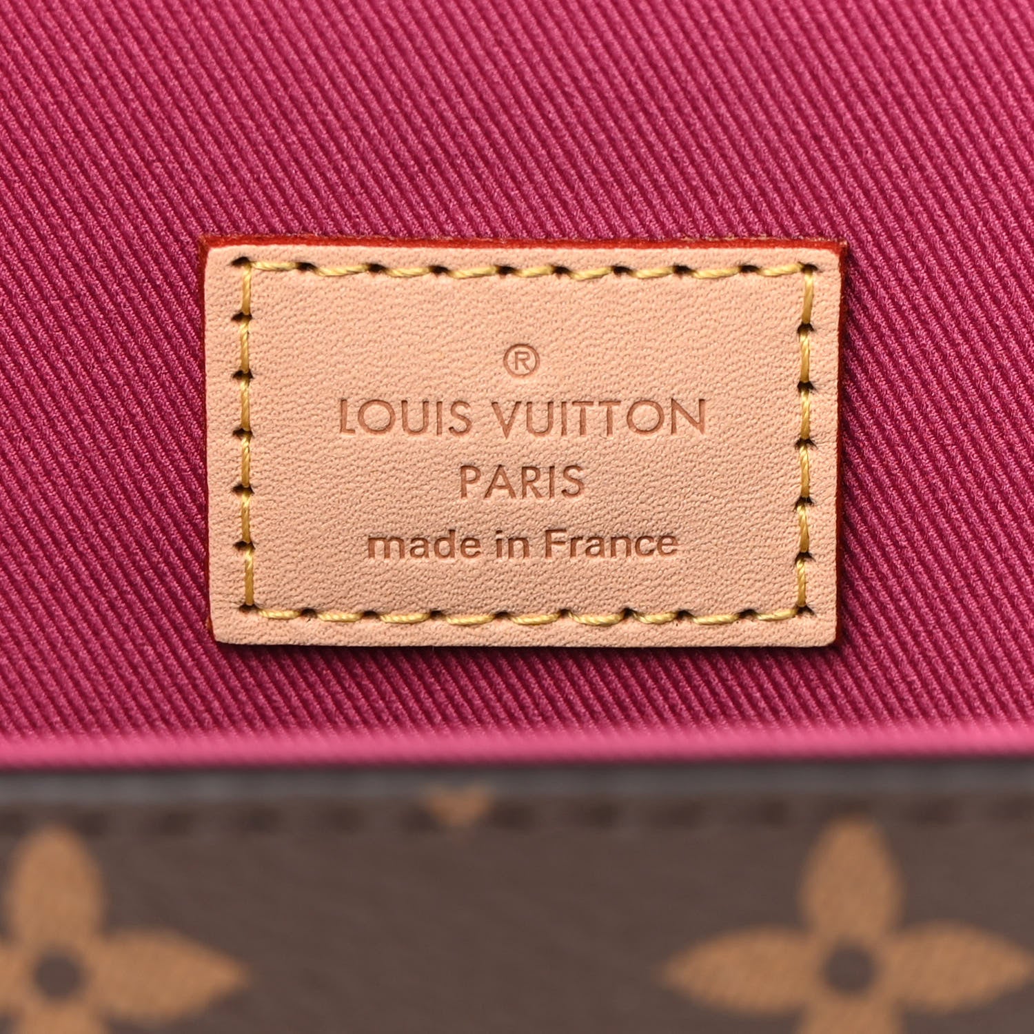 Louis Vuitton Monogram Cluny BB Bordeaux Fuchsia 6 of 8