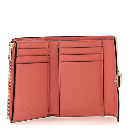 Loewe Grained Calfskin Small Vertical Wallet Light Oat Honey 5 of 8