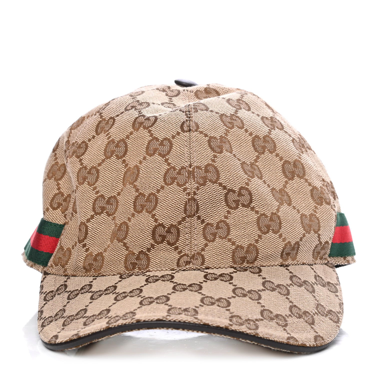Gucci Monogram Web Baseball Hat M Beige Cocoa 1 of 4