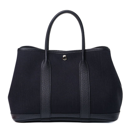 Hermes Toile Negonda Garden Party 30 TPM Black 1 of 4
