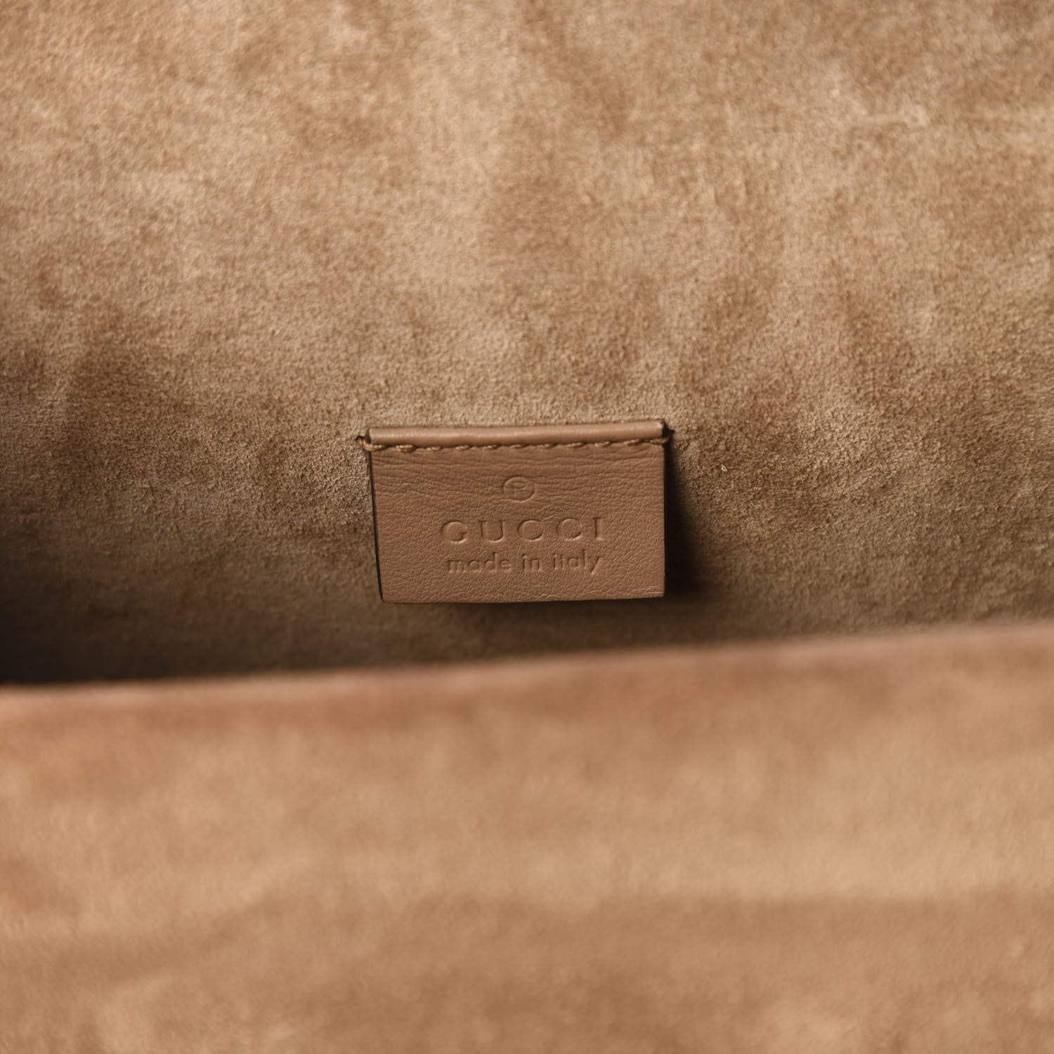 Gucci GG Supreme Monogram Mini Dionysus Shoulder Bag Taupe 8 of 12
