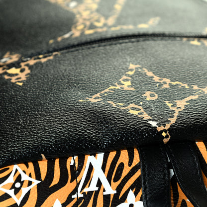 Louis Vuitton Monogram Giant Jungle Palm Springs Backpack PM Black 5 of 5