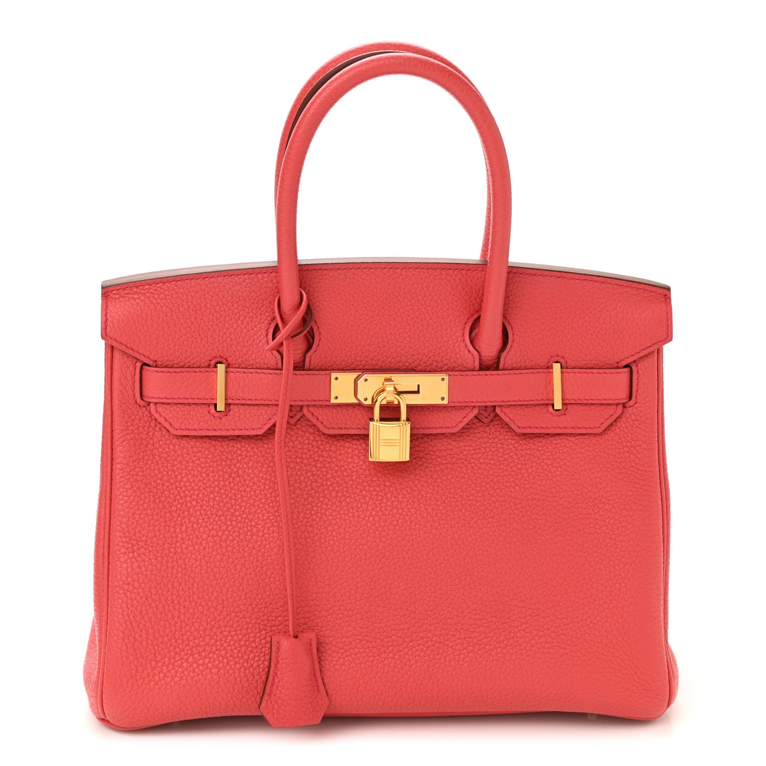 Hermes Togo Birkin 30 Rouge Pivoine 1 of 12