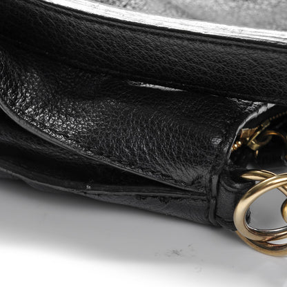 Burberry Buffalo Leather East West Tote Black 5 of 9