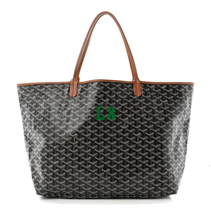Goyard Goyardine Saint Louis GM Black Gold 1 of 15