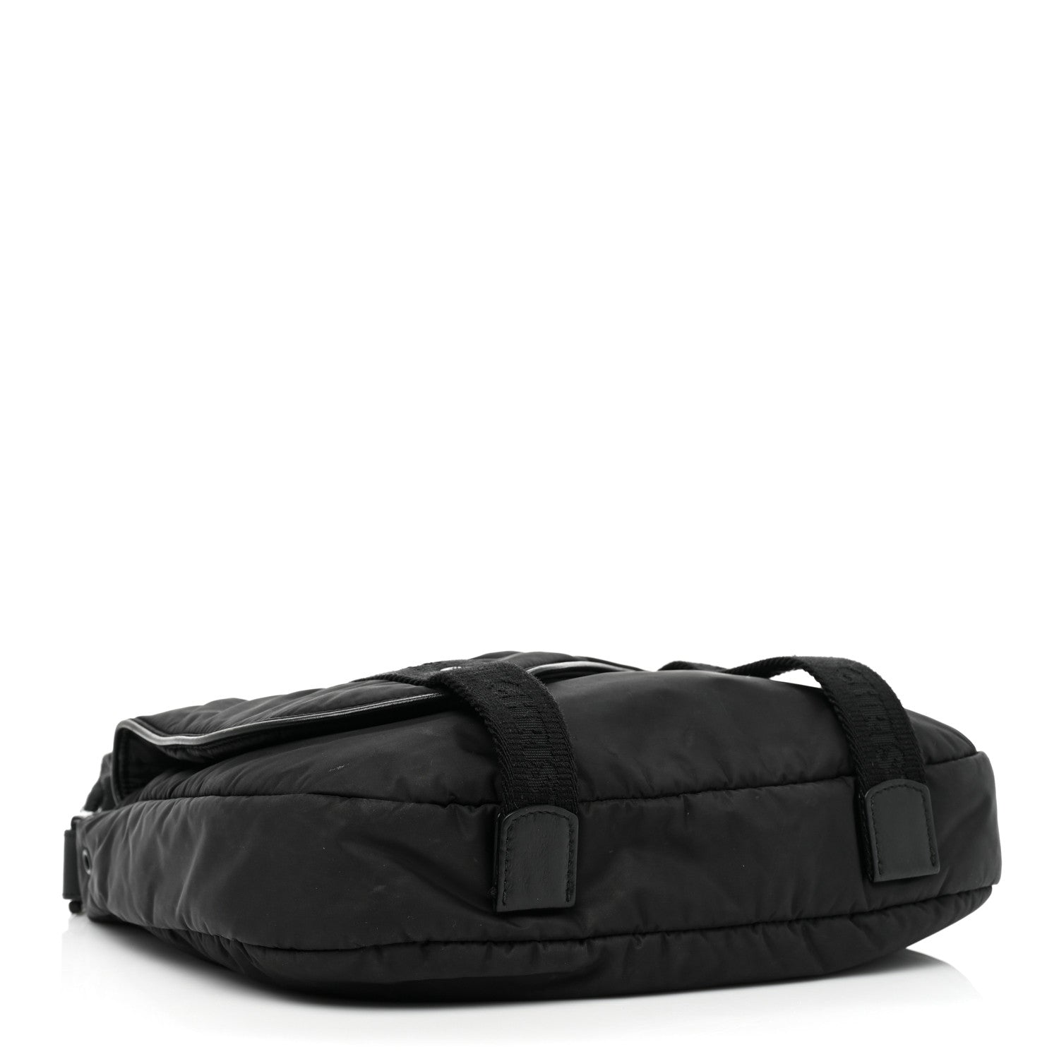 Christian Dior HOMME Nylon Saddle Messenger Bag Black 4 of 16
