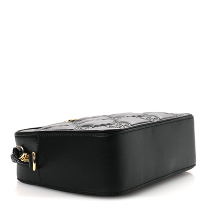 Gucci Calfskin GG Matelasse Shoulder Bag Black Natural 4 of 11