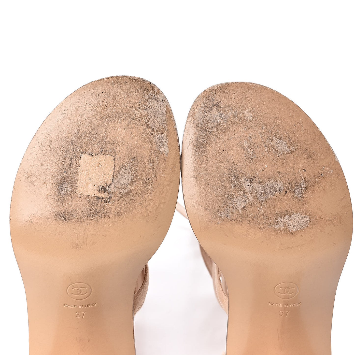 Suede Wrap Sandals 37 Light Pink