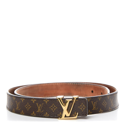 Louis Vuitton Monogram LV Initiales Belt 85 34 1 of 12