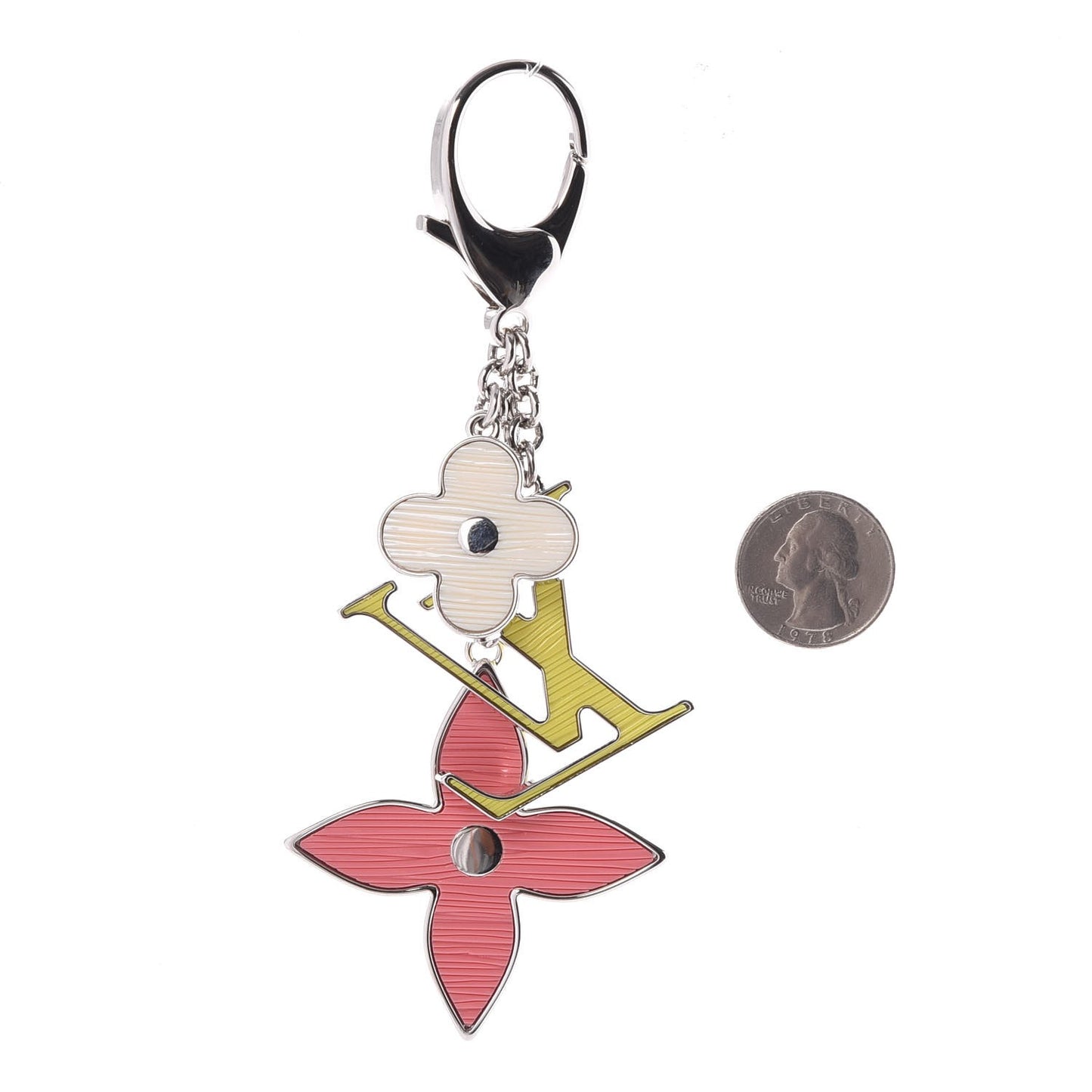 Fleur d'Epi Bag Charm Tri-Color