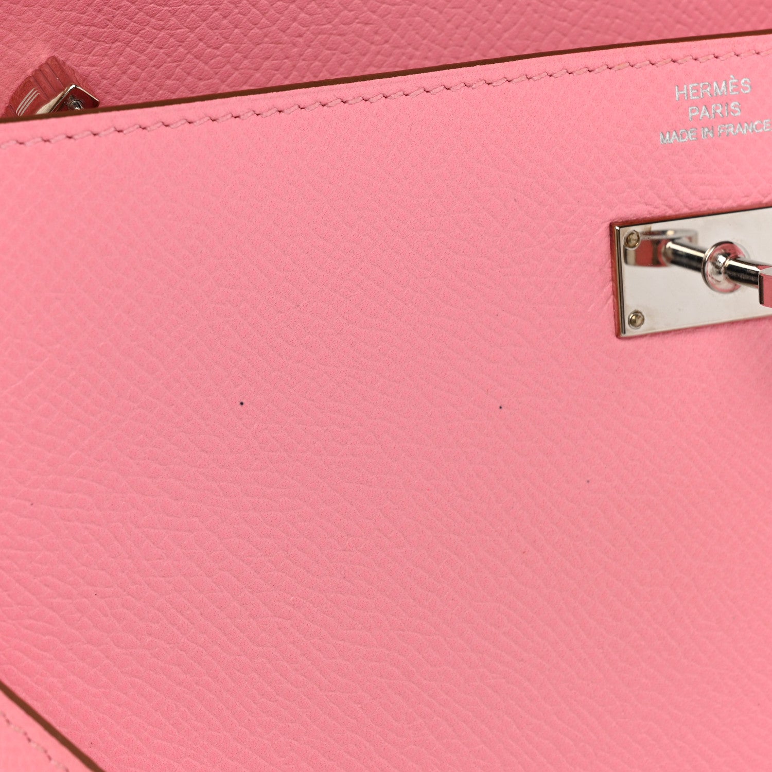Hermes Epsom Kelly Longue Wallet Rose Confetti 14 of 15