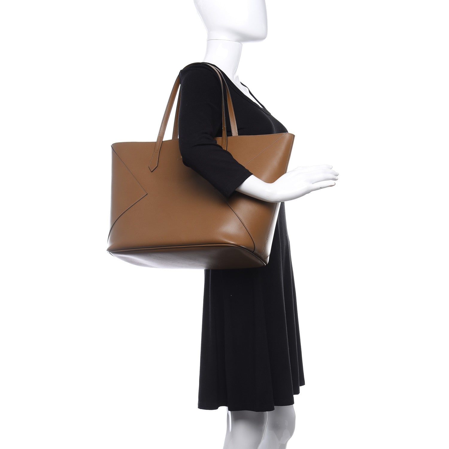 Givenchy Smooth Calfskin Wing Shopper Tote Military Green 2 of 12