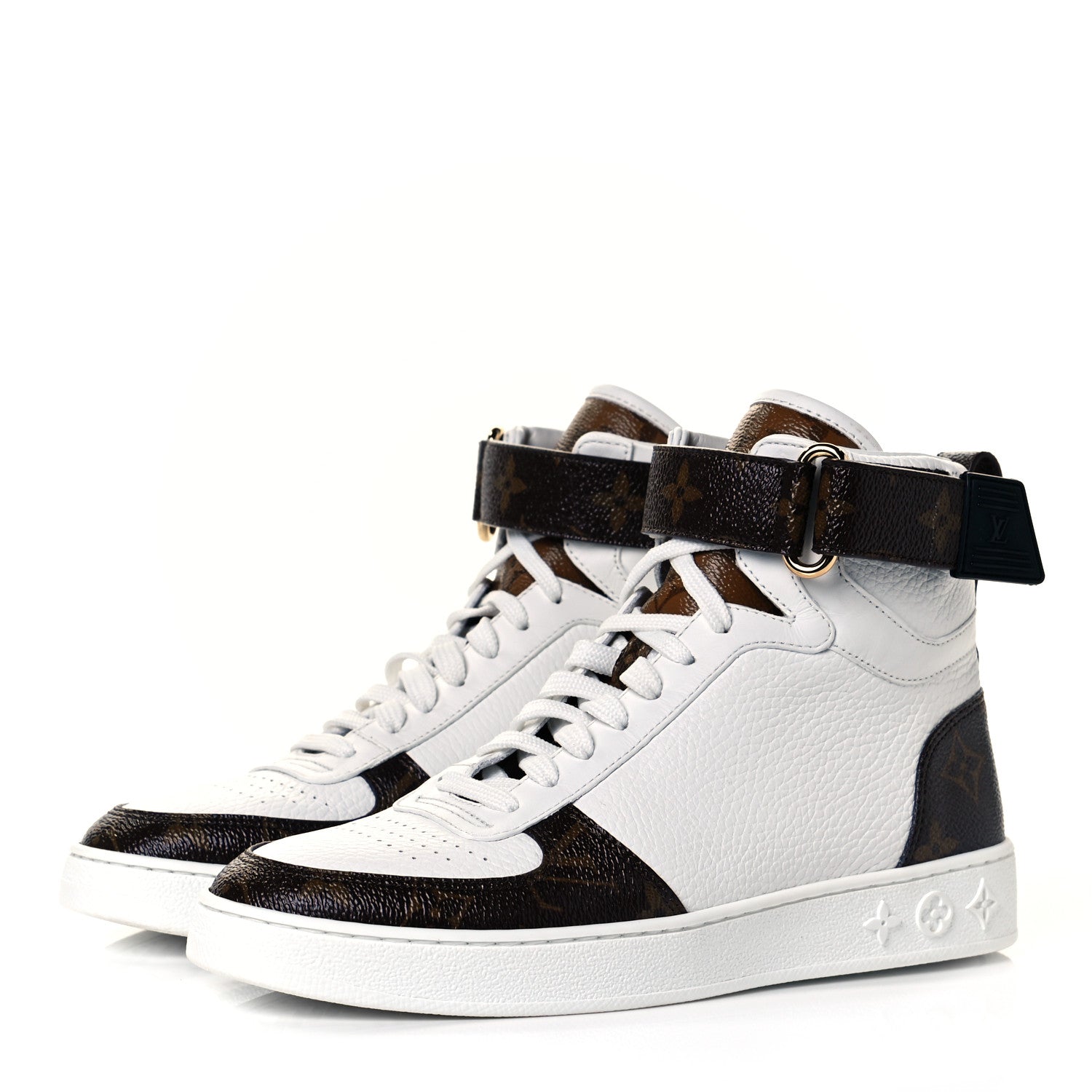 Louis Vuitton Patent Reverse Monogram Boombox Sneaker Boots 36 3 of 8