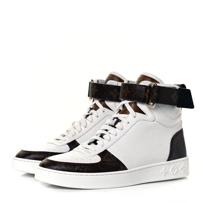 Louis Vuitton Patent Reverse Monogram Boombox Sneaker Boots 36 3 of 8