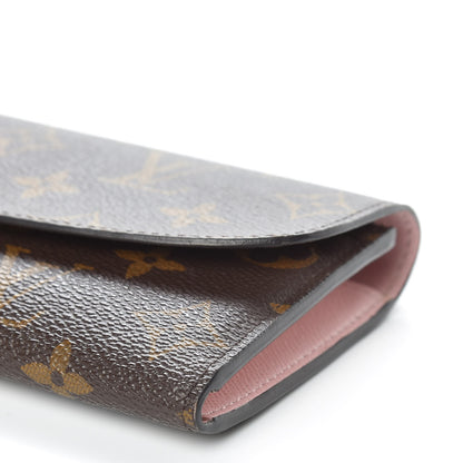 Louis Vuitton Monogram Emilie Wallet Rose Ballerine 8 of 10