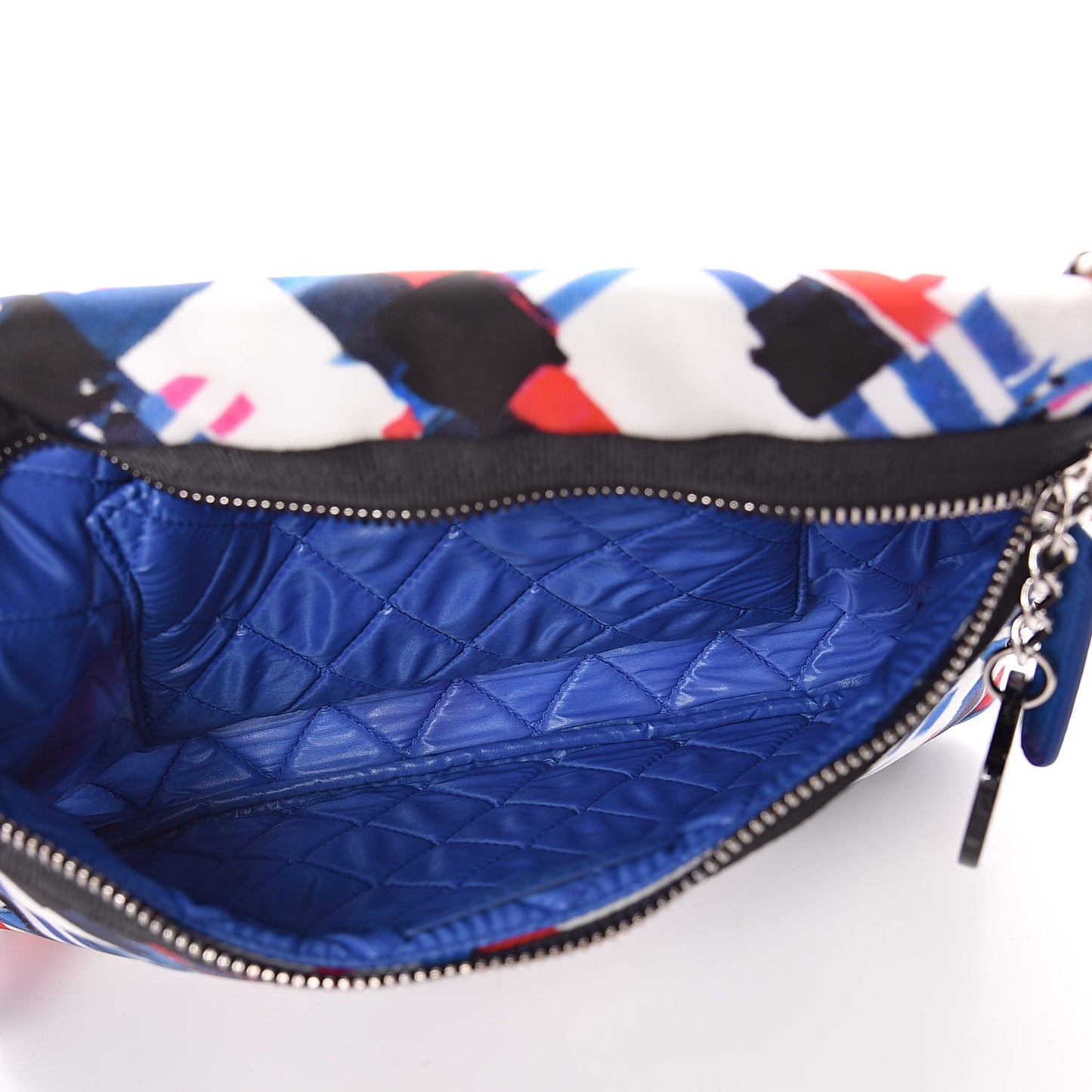 Canvas Printed Airline Crossbody Bag Multicolor