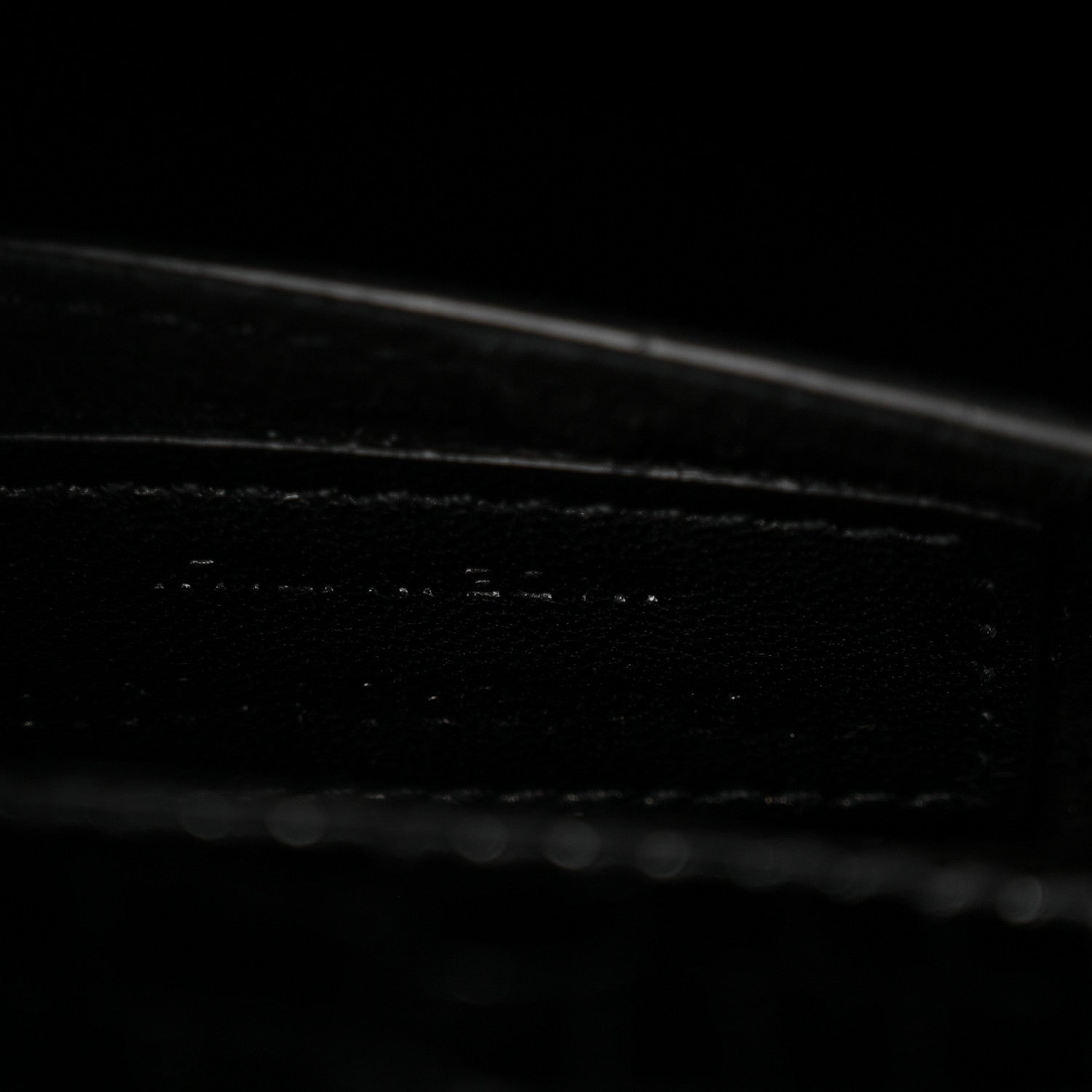 Saint Laurent Calfskin Crocodile Embossed Medium Monogram Sunset Black 7 of 13