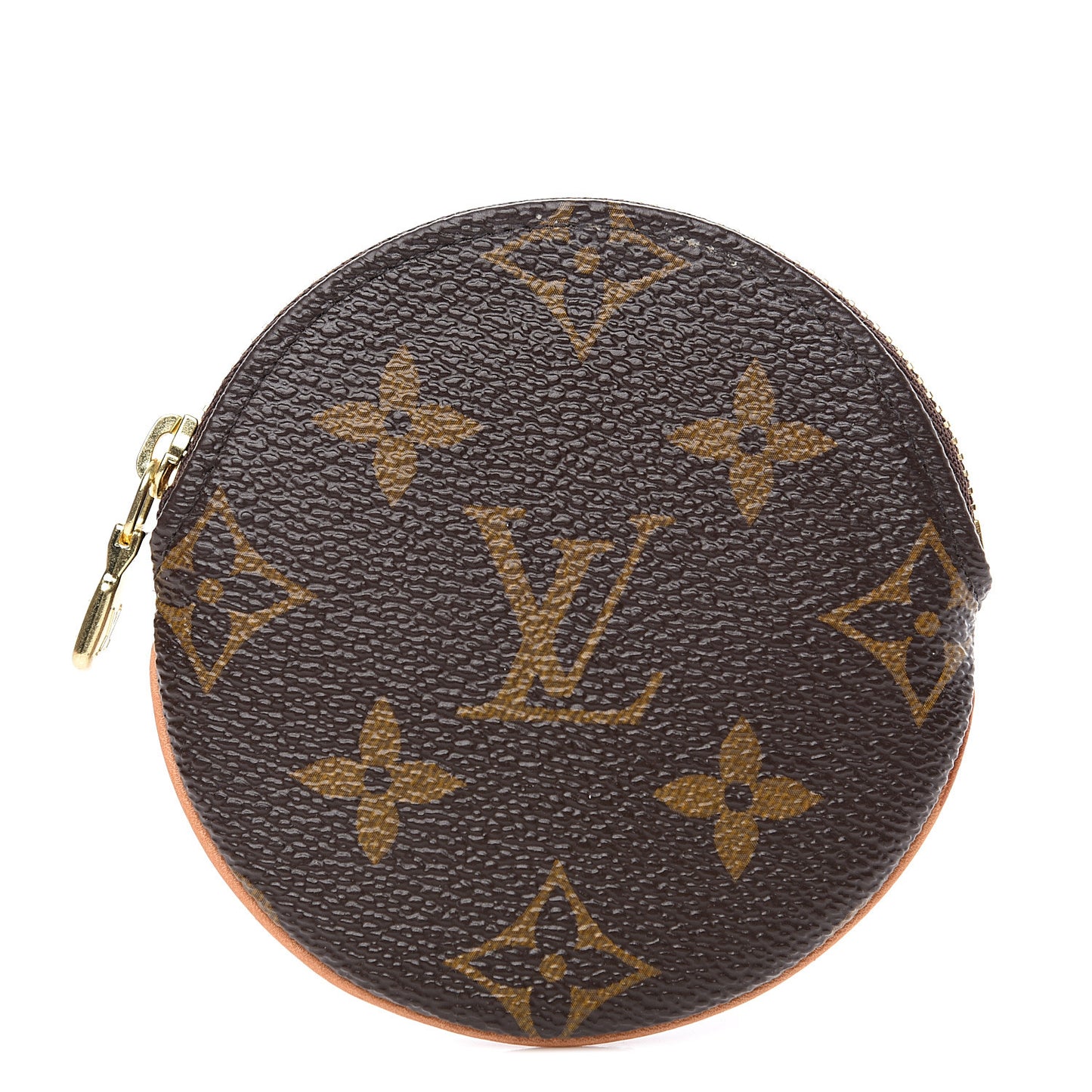 Monogram Round Coin Purse