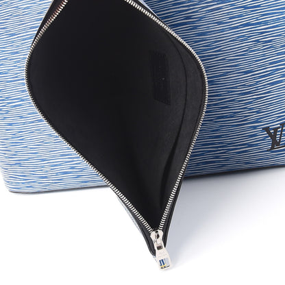 Louis Vuitton Epi Neverfull MM Denim Light 7 of 9
