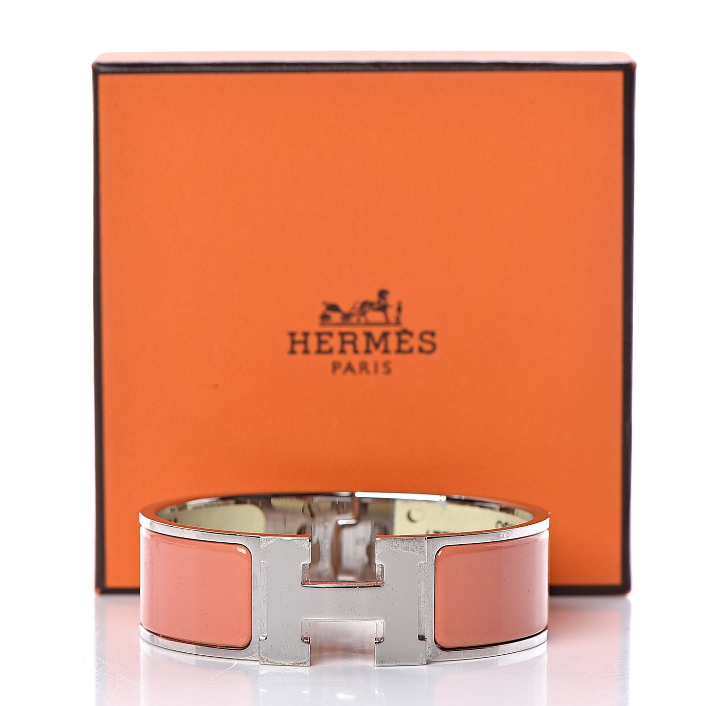 Enamel Wide Clic Clac H Bracelet GM Mango