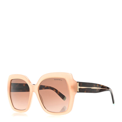 Tiffany Acetate Metal Cat Eye Sunglasses TF4183 Opal Nude 1 of 8