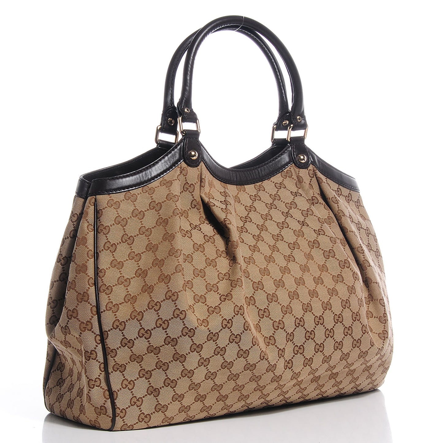 Monogram Large Sukey Tote Dark Brown