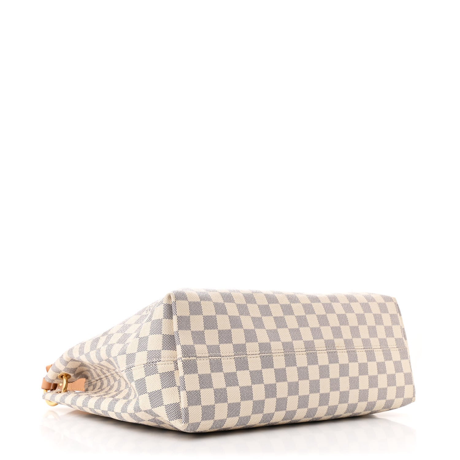 Louis Vuitton Damier Azur Graceful MM Rose Ballerine 4 of 9