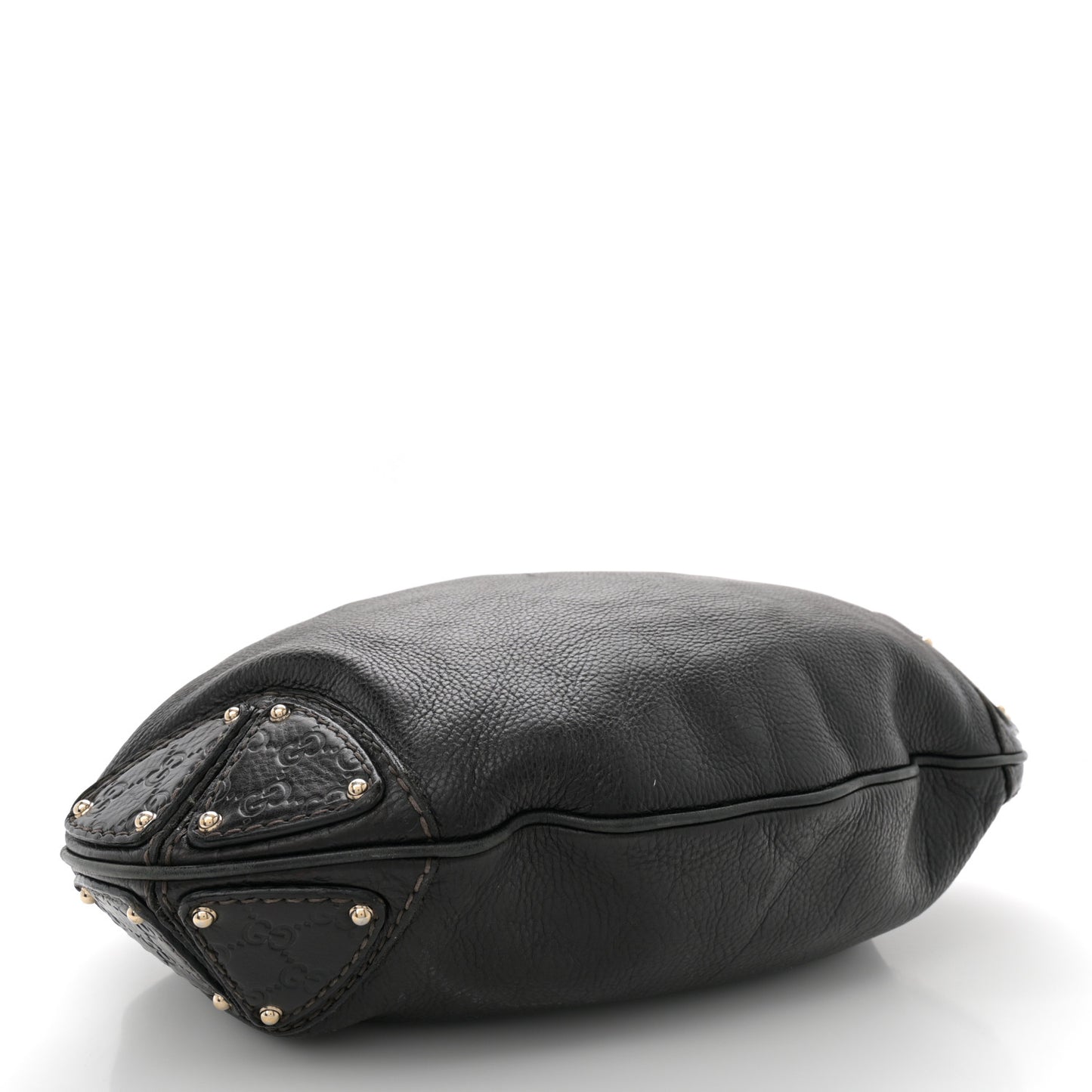 Calfskin Large Indy Top Handle Hobo Black
