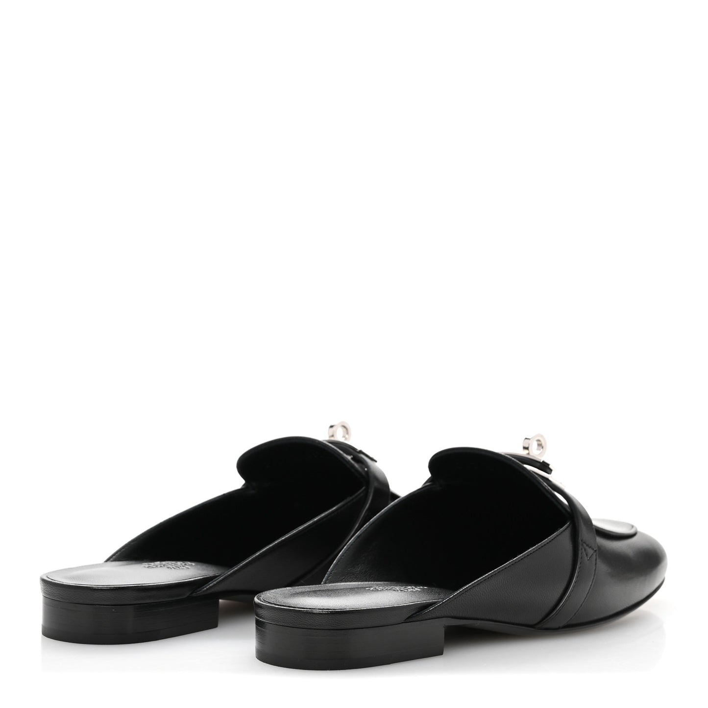 Goatskin Oz Mules 37 Black