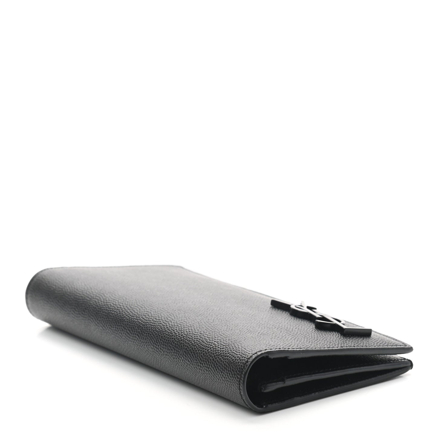 Grain De Poudre Tiny Monogram Continental Wallet Black