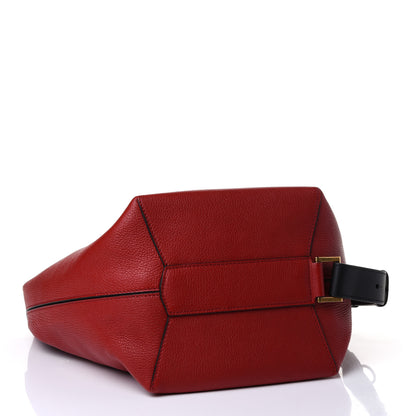 Givenchy Grained Calfskin GV Bucket Bag Bright Red 3 of 4